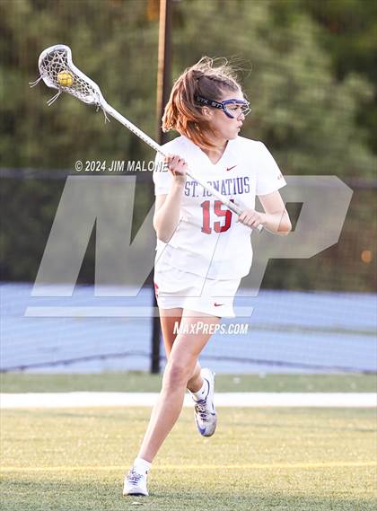 Thumbnail 1 in St. Ignatius College Preparatory vs. Sacred Heart Prep (CIFCCS D1 Championship) photogallery.