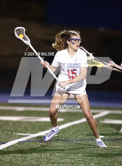 Thumbnail 3 in St. Ignatius College Preparatory vs. Sacred Heart Prep (CIFCCS D1 Championship) photogallery.