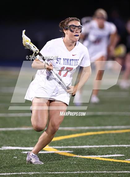 Thumbnail 2 in St. Ignatius College Preparatory vs. Sacred Heart Prep (CIFCCS D1 Championship) photogallery.