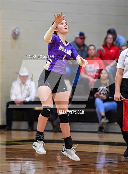 Thumbnail 2 in Burton vs Holland (UIL 2A Region 4 BI-District Playoff) photogallery.