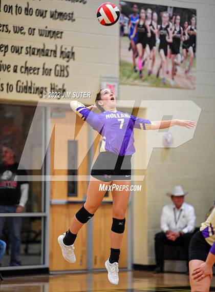 Thumbnail 3 in Burton vs Holland (UIL 2A Region 4 BI-District Playoff) photogallery.