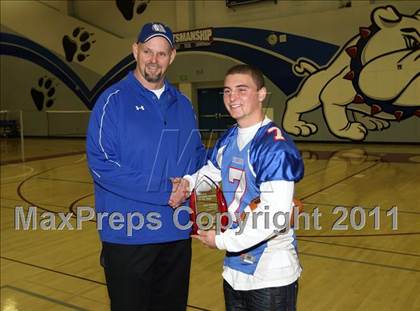 Thumbnail 2 in National Player of the Year ceremony (Dano Graves) photogallery.