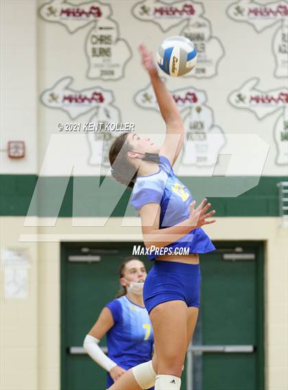 Thumbnail 2 in Marian vs. Stoney Creek (Notre Dame Prep) photogallery.