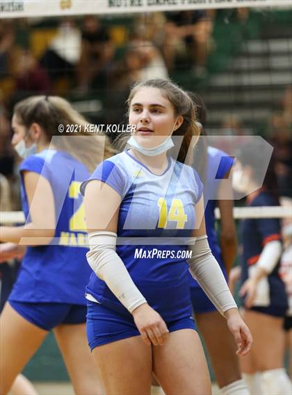 Thumbnail 3 in Marian vs. Stoney Creek (Notre Dame Prep) photogallery.