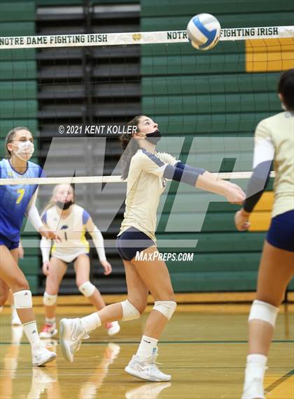 Thumbnail 1 in Marian vs. Stoney Creek (Notre Dame Prep) photogallery.
