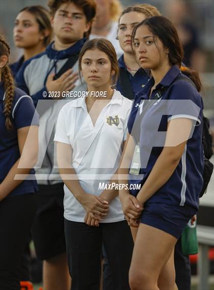 Thumbnail 1 in Notre Dame (SO) @ JSerra Catholic photogallery.