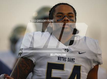 Thumbnail 3 in Notre Dame (SO) @ JSerra Catholic photogallery.