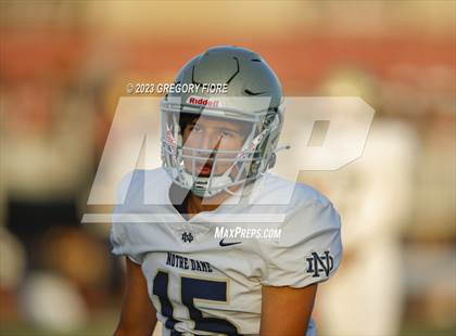 Thumbnail 3 in Notre Dame (SO) @ JSerra Catholic photogallery.