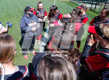Thumbnail 2 in Hart County vs Cherokee (GHSA Slow Pitch Championship) photogallery.