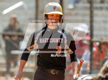 Thumbnail 1 in Hart County vs Cherokee (GHSA Slow Pitch Championship) photogallery.