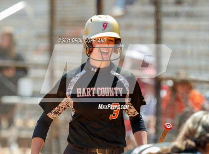 Thumbnail 2 in Hart County vs Cherokee (GHSA Slow Pitch Championship) photogallery.