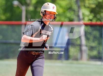 Thumbnail 2 in Hart County vs Cherokee (GHSA Slow Pitch Championship) photogallery.