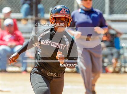Thumbnail 1 in Hart County vs Cherokee (GHSA Slow Pitch Championship) photogallery.