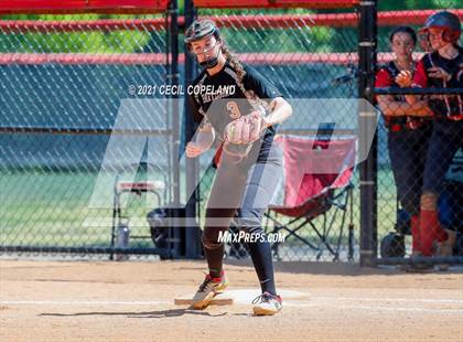 Thumbnail 3 in Hart County vs Cherokee (GHSA Slow Pitch Championship) photogallery.