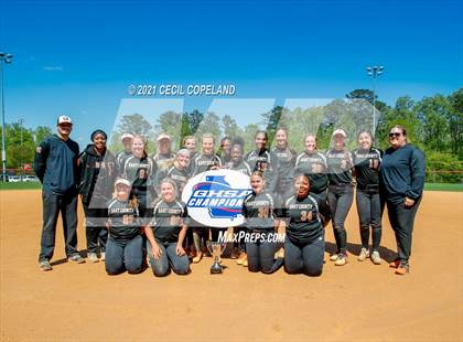 Thumbnail 3 in Hart County vs Cherokee (GHSA Slow Pitch Championship) photogallery.