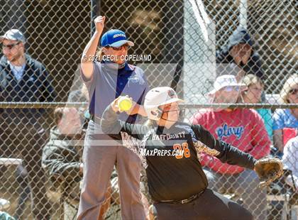 Thumbnail 2 in Hart County vs Cherokee (GHSA Slow Pitch Championship) photogallery.