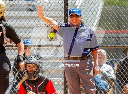 Thumbnail 1 in Hart County vs Cherokee (GHSA Slow Pitch Championship) photogallery.