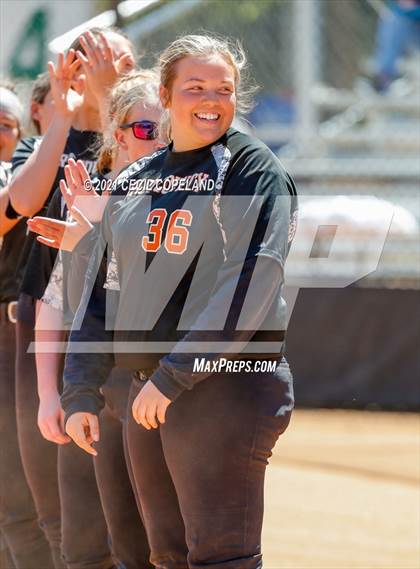 Thumbnail 1 in Hart County vs Cherokee (GHSA Slow Pitch Championship) photogallery.