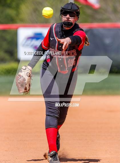 Thumbnail 1 in Hart County vs Cherokee (GHSA Slow Pitch Championship) photogallery.