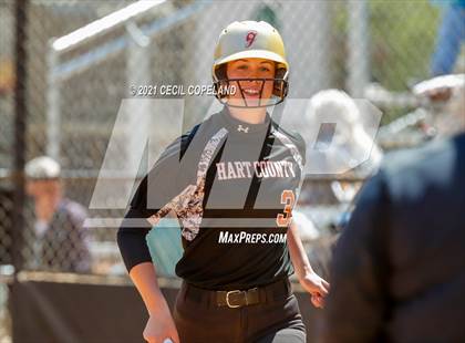 Thumbnail 3 in Hart County vs Cherokee (GHSA Slow Pitch Championship) photogallery.