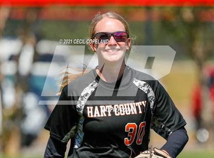 Thumbnail 1 in Hart County vs Cherokee (GHSA Slow Pitch Championship) photogallery.
