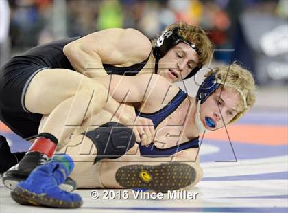 Thumbnail 1 in WIAA 3A 132 LB Championship photogallery.