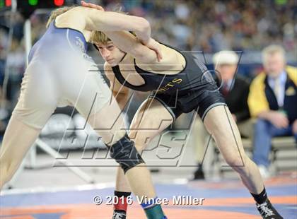 Thumbnail 1 in WIAA 3A 132 LB Championship photogallery.