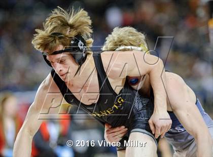 Thumbnail 1 in WIAA 3A 132 LB Championship photogallery.