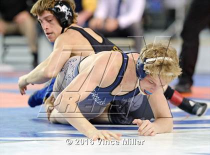 Thumbnail 1 in WIAA 3A 132 LB Championship photogallery.
