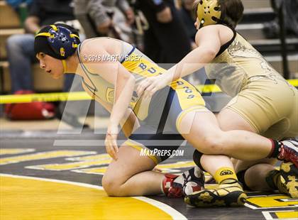 Thumbnail 3 in Enochs Girls Wrestling Tournament photogallery.
