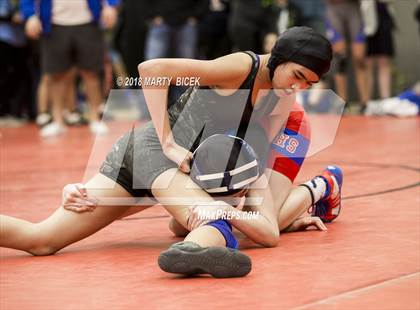 Thumbnail 1 in Enochs Girls Wrestling Tournament photogallery.