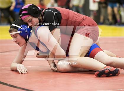Thumbnail 2 in Enochs Girls Wrestling Tournament photogallery.