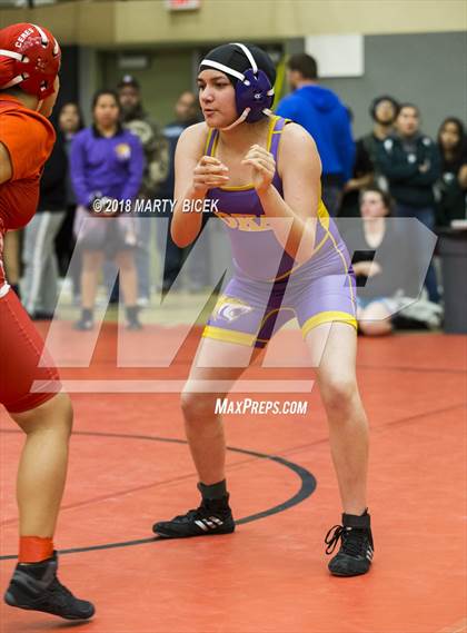 Thumbnail 2 in Enochs Girls Wrestling Tournament photogallery.