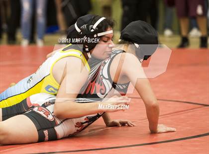 Thumbnail 2 in Enochs Girls Wrestling Tournament photogallery.