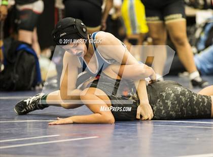 Thumbnail 3 in Enochs Girls Wrestling Tournament photogallery.