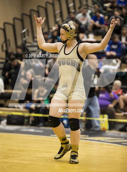 Thumbnail 2 in Enochs Girls Wrestling Tournament photogallery.