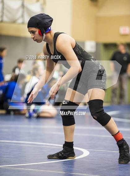 Thumbnail 2 in Enochs Girls Wrestling Tournament photogallery.