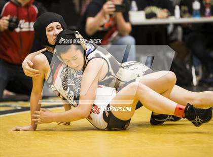 Thumbnail 2 in Enochs Girls Wrestling Tournament photogallery.