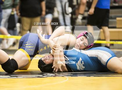 Thumbnail 2 in Enochs Girls Wrestling Tournament photogallery.