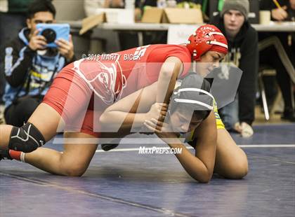 Thumbnail 1 in Enochs Girls Wrestling Tournament photogallery.