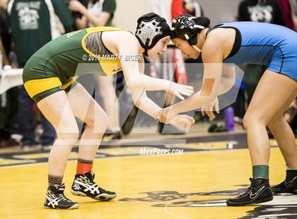 Thumbnail 3 in Enochs Girls Wrestling Tournament photogallery.