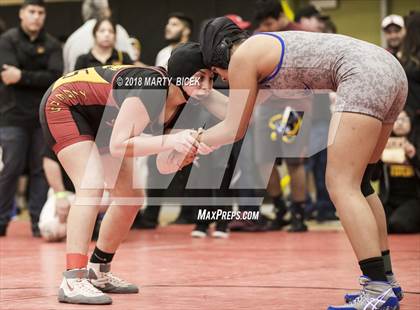 Thumbnail 2 in Enochs Girls Wrestling Tournament photogallery.