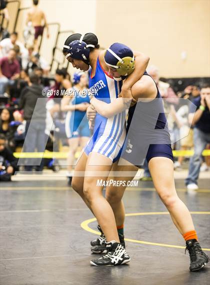 Thumbnail 2 in Enochs Girls Wrestling Tournament photogallery.