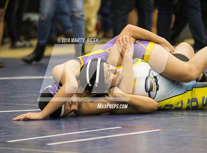 Thumbnail 3 in Enochs Girls Wrestling Tournament photogallery.
