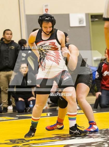 Thumbnail 2 in Enochs Girls Wrestling Tournament photogallery.