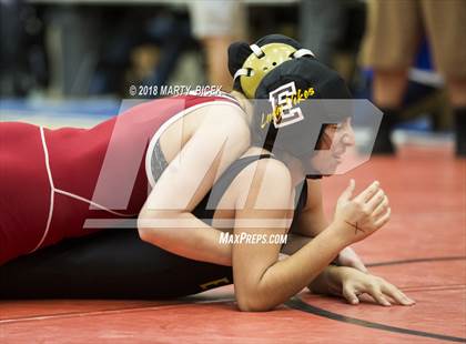 Thumbnail 3 in Enochs Girls Wrestling Tournament photogallery.