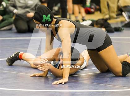 Thumbnail 3 in Enochs Girls Wrestling Tournament photogallery.