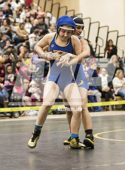 Thumbnail 2 in Enochs Girls Wrestling Tournament photogallery.