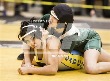 Thumbnail 2 in Enochs Girls Wrestling Tournament photogallery.