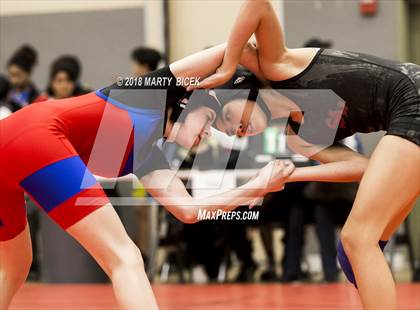 Thumbnail 3 in Enochs Girls Wrestling Tournament photogallery.
